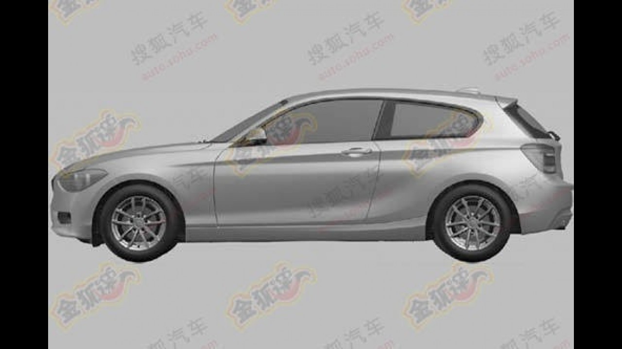 Novo BMW Série 1 de duas portas aparece em registro de patentes na China