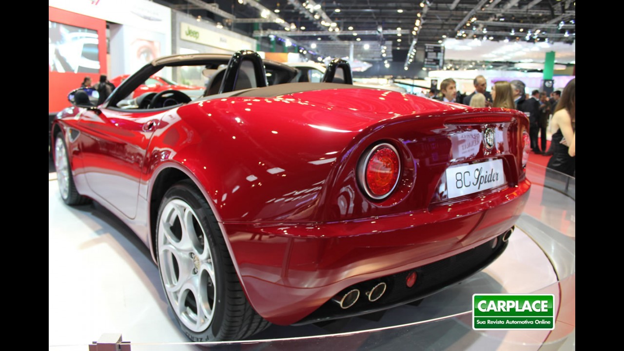 Salão de Buenos Aires: Alfa Romeo 8C Spider
