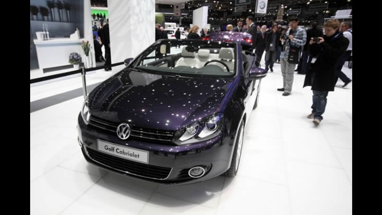 Salão de Genebra: VW Golf Conversível ao vivo