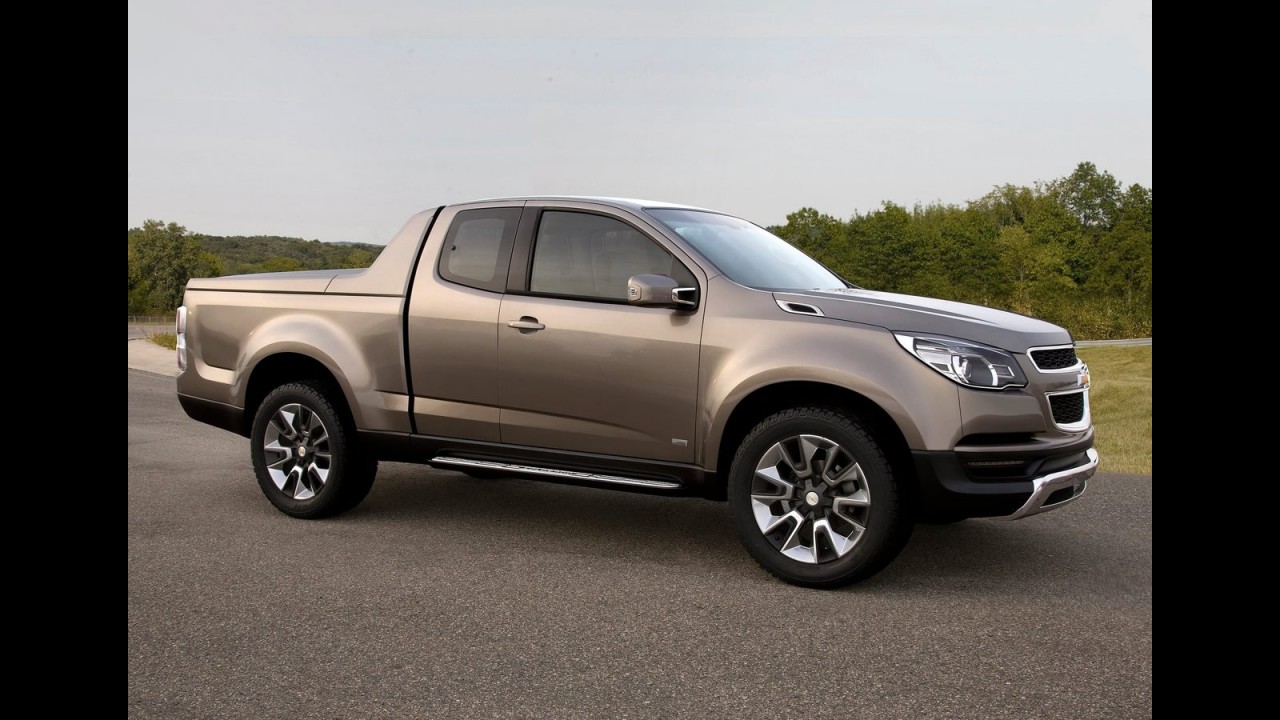 É a cara da Nova S10: Chevrolet revela a Colorado Concept 2011