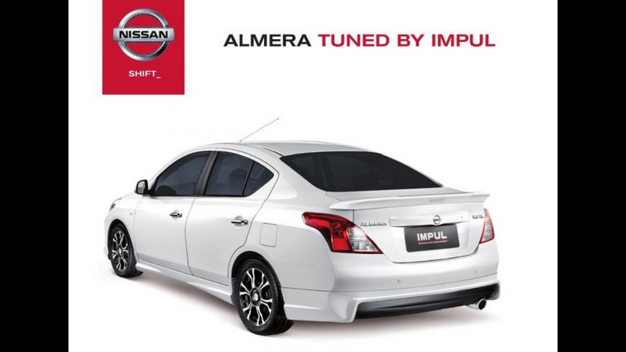 Nissan Almera (Versa) ganha versão com visual esportivo na Malásia