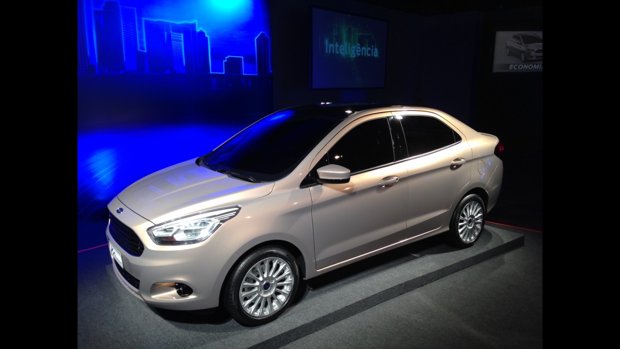 Ford revela conceito do inédito Ka Sedan, que vem brigar com Prisma e HB20S