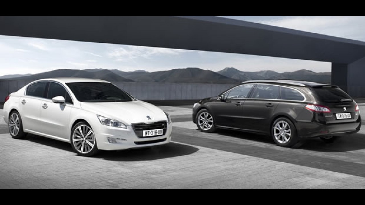 Este é o novo Peugeot 508 2011 - Detalhes e imagens oficiais em alta resolução