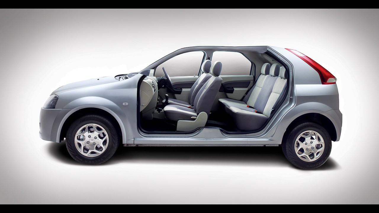 Hatch do Logan, Mahindra Verito Vibe é apresentado na Índia