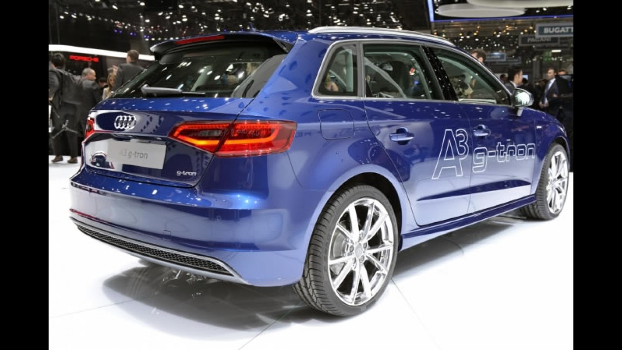 Salão de Genebra: Audi mostra A3 g-tron com autonomia de 1.300 km