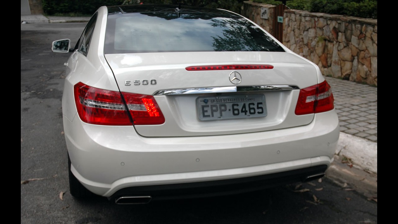 Avaliação detalhada - Mercedes-Benz E500 Coupé Sport: até quem não dirige quer