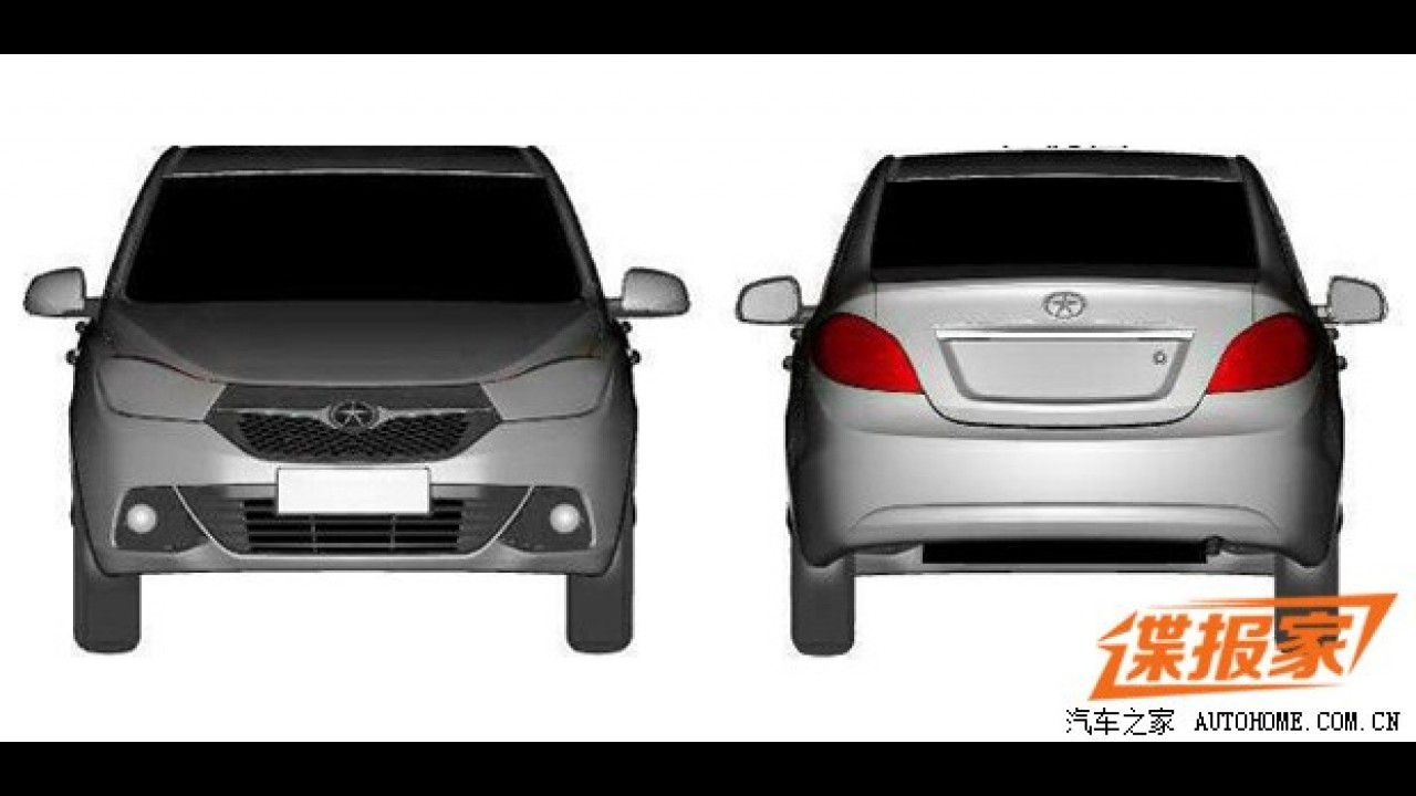 JAC registra patentes de novo sedã compacto na China