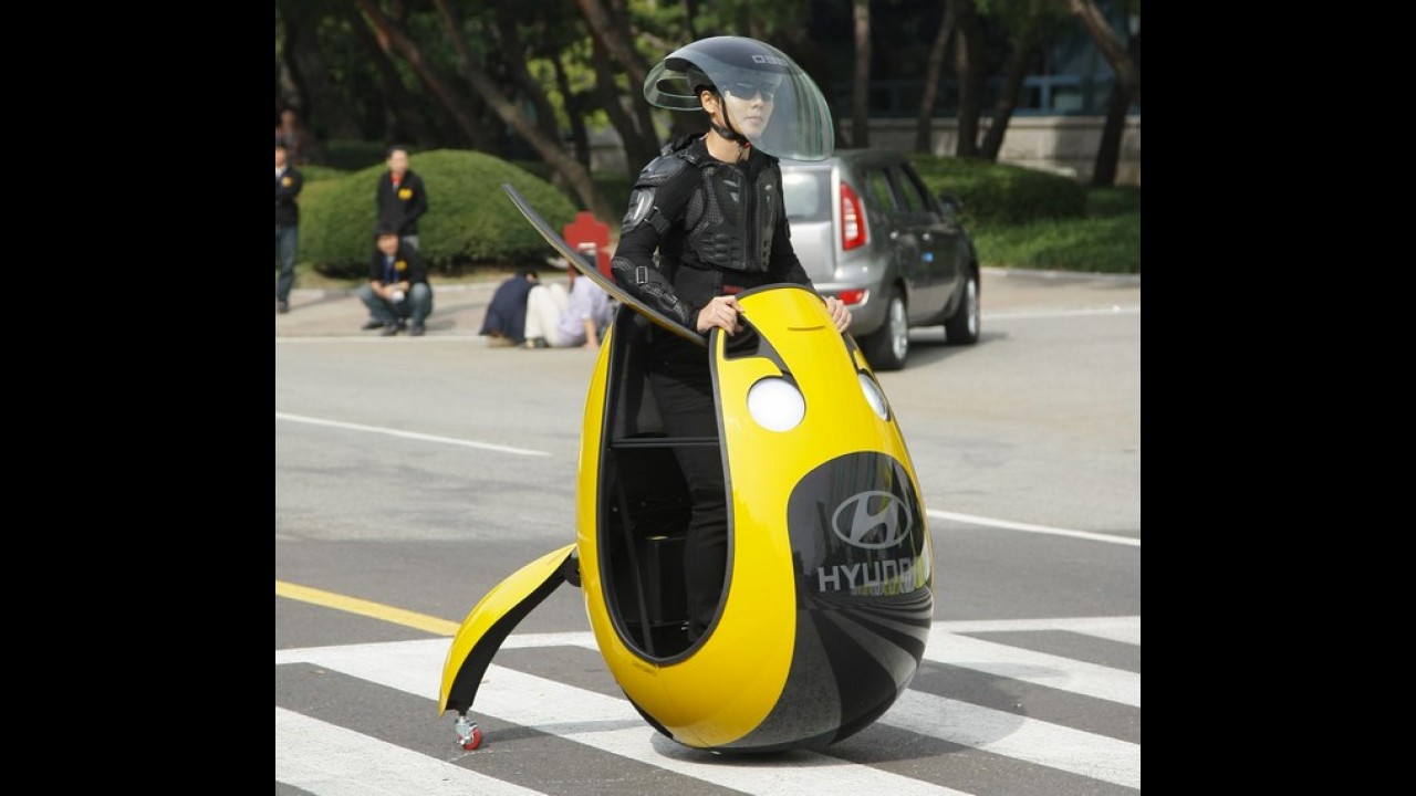 Hyundai E4U: um "ovo" para transporte individual a 30 km/h