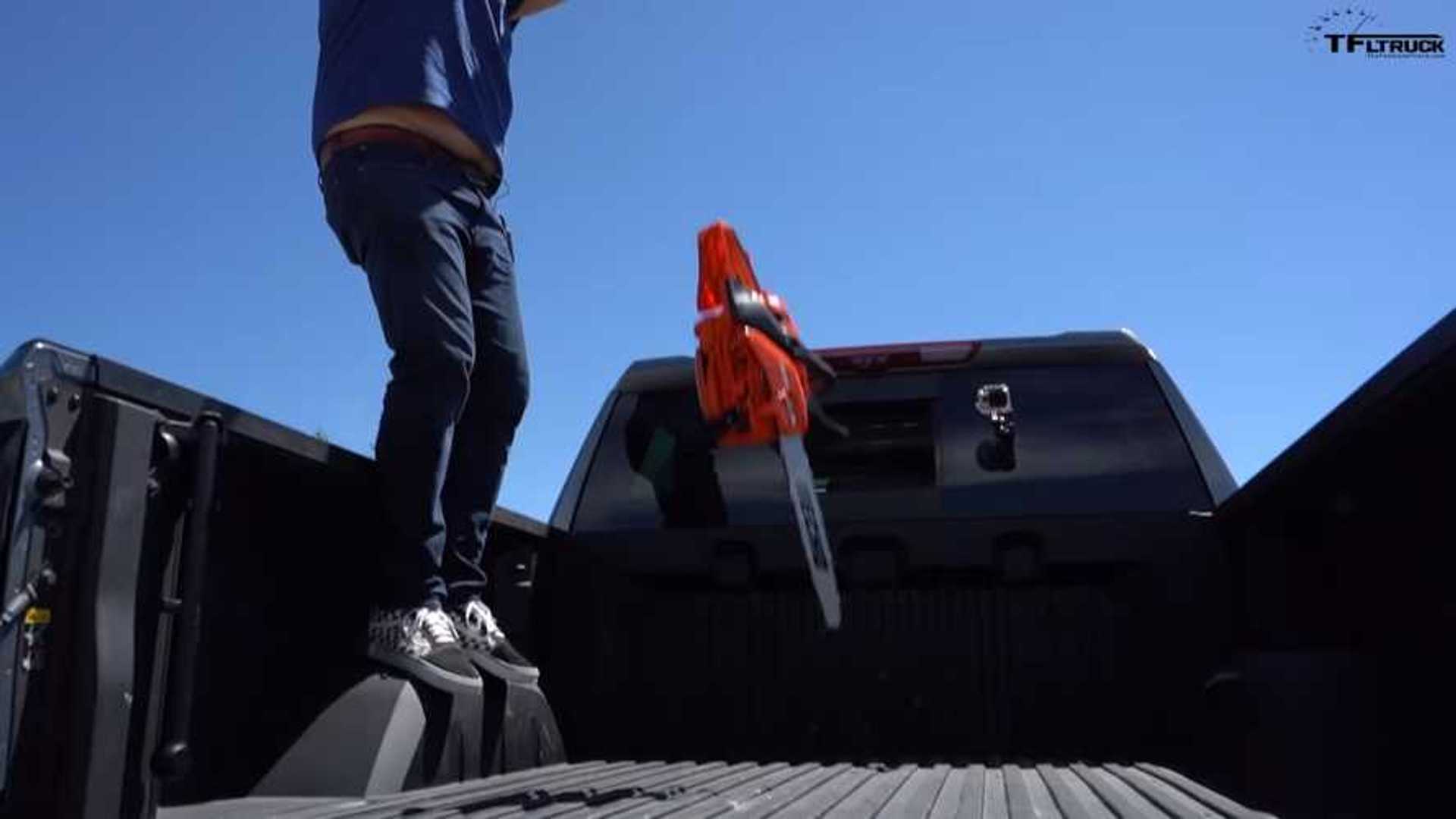 GMC Carbon Fiber Bed Test