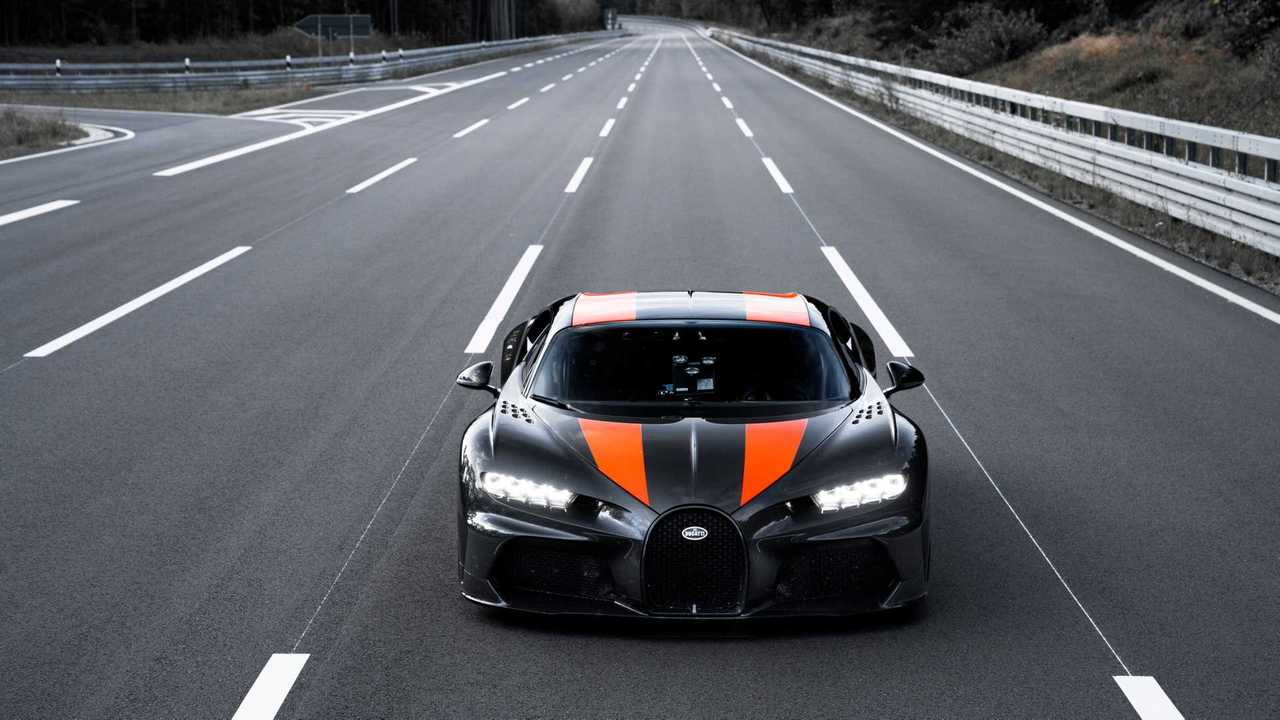 Bugatti Chiron Sport built for top speed run