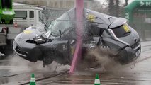 Nissan Leaf in Dekra-Crashtest