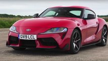 Toyota Supra Drag Races Tesla Model 3 In Gas Vs Electric Duel