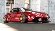 Widebody Toyota Supra rendering