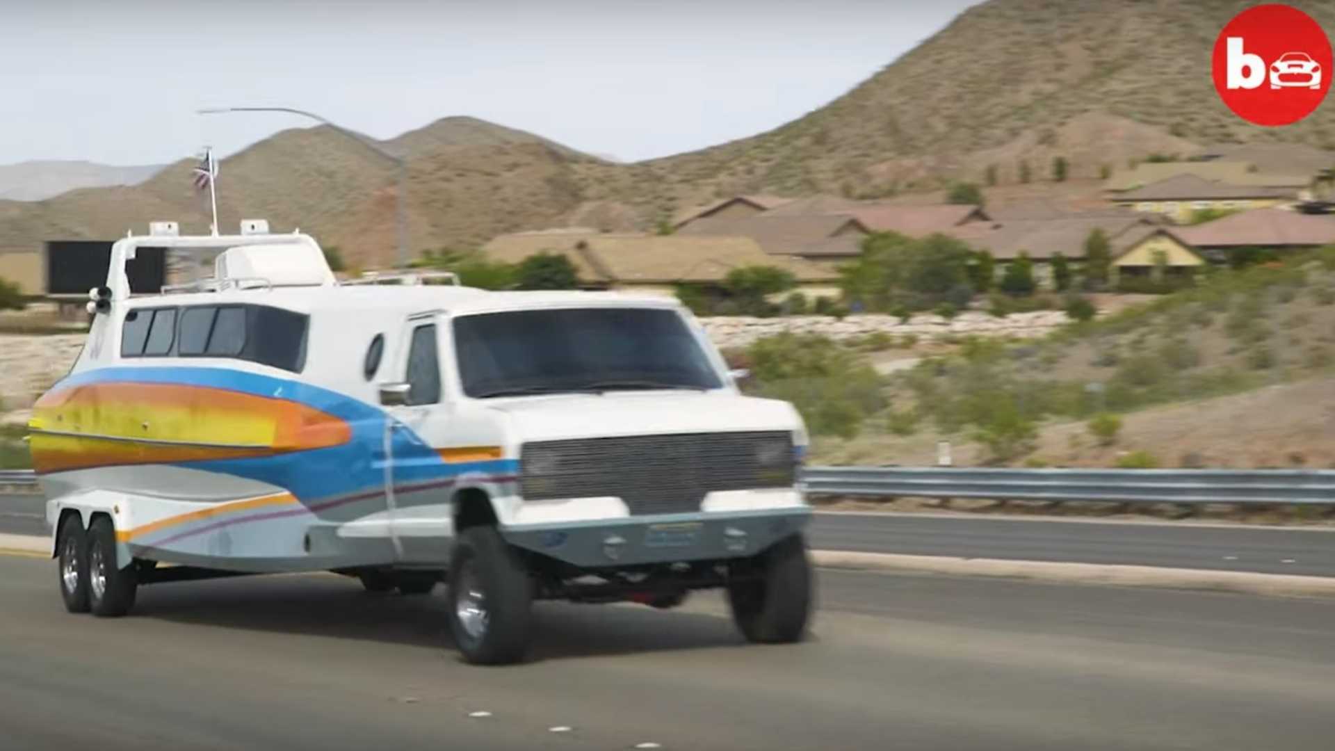 Boaterhome Is A Ludicrous Half Van, Half Boat Contraption