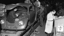 L'une des premières coccinelles Volkswagen à avoir été fabriquées