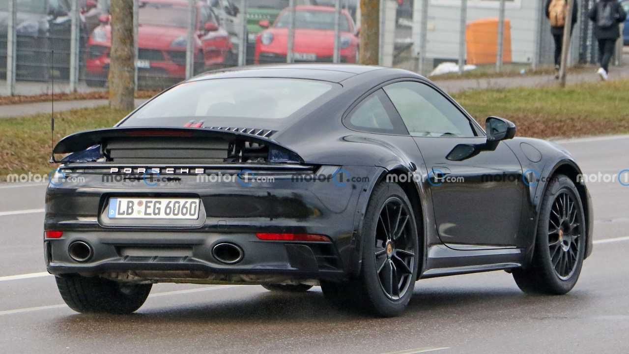 Porsche 911 Safari 2022, fotos espía