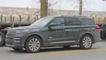 2021 Ford Explorer King Ranch Spy Photos