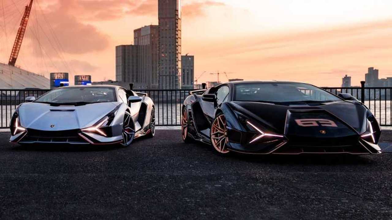 Lamborghini Sian a Londra