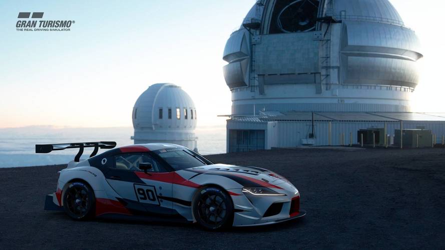 Toyota GR Supra Racing Concept in Gran Turismo Sport