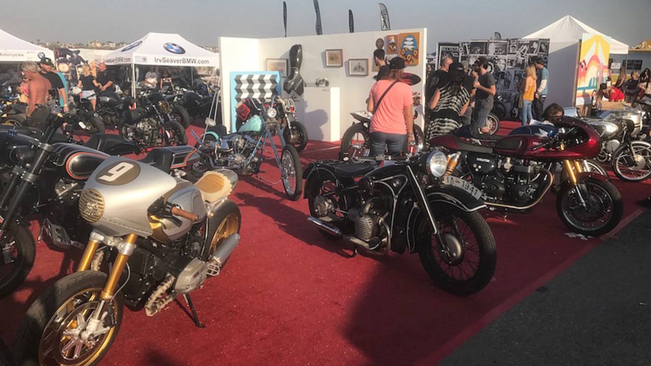 <em>The custom bike area</em>