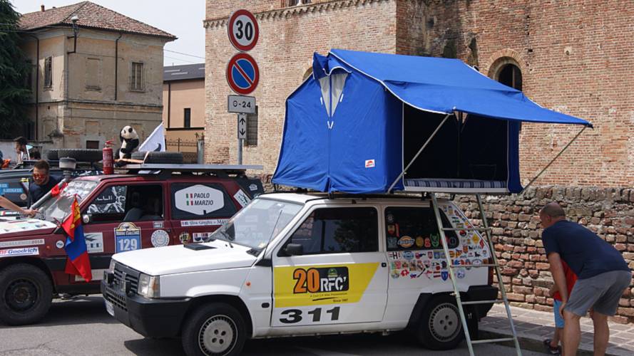 Fiat Panda raduno a Pandino 2018