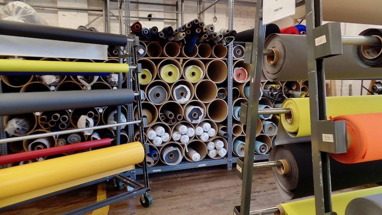 <em>This is where Roadcrafters begin. Aerostich is one of the very few non-military manufacturers using Cordura that was made in the United States. Other companies rely on Cordura manufactured in Asia.</em>