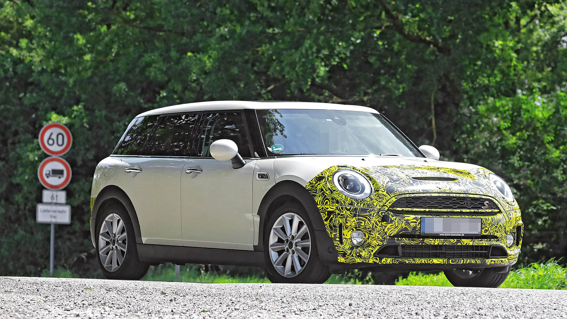 Mini Clubman Facelift 2019 Als Erlkönig