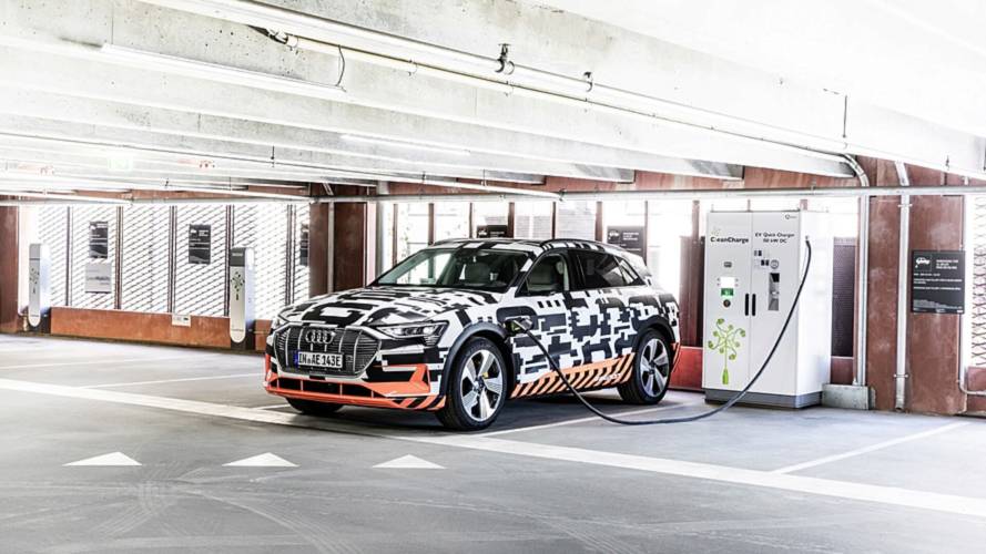 Audi E-Tron Resmi Duyuru Görüntüleri