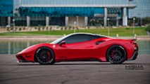 Ferrari 488 GTB with Misha Designs body kit