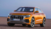 Der Audi Q8 startet
