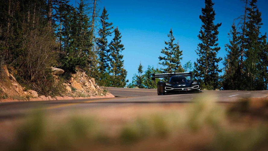 VW I.D. R Pikes Peak Test