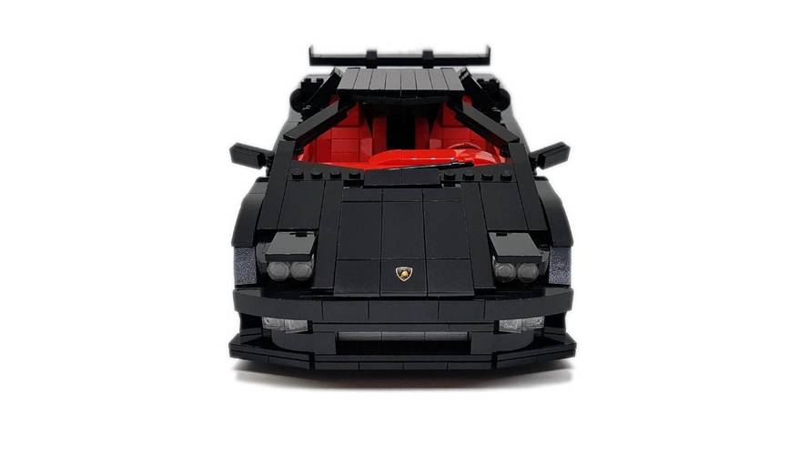 Lamborghini Diablo Lego build