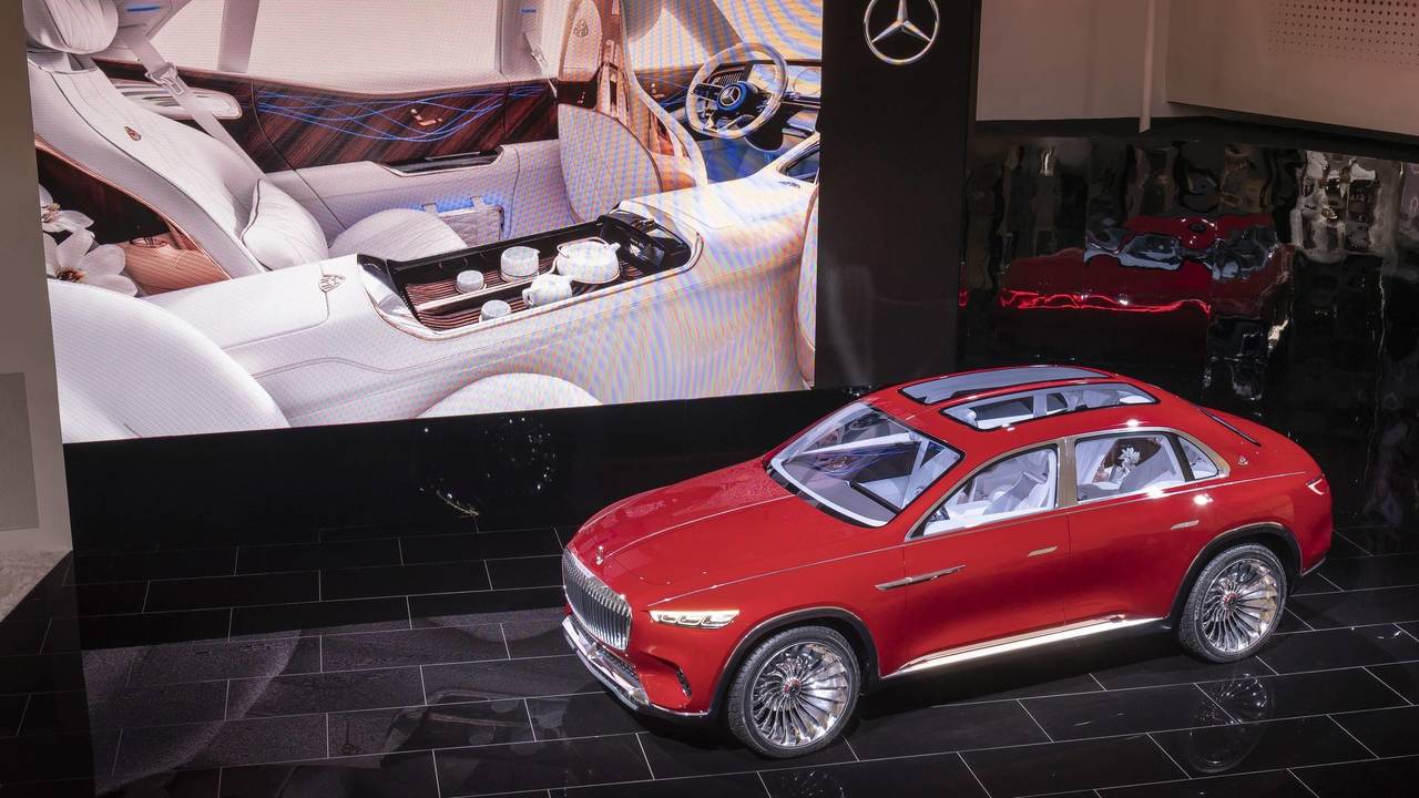 Видение Mercedes-Maybach Ultimate Luxury концепция