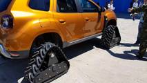 Dacia Duster 2018 con orugas
