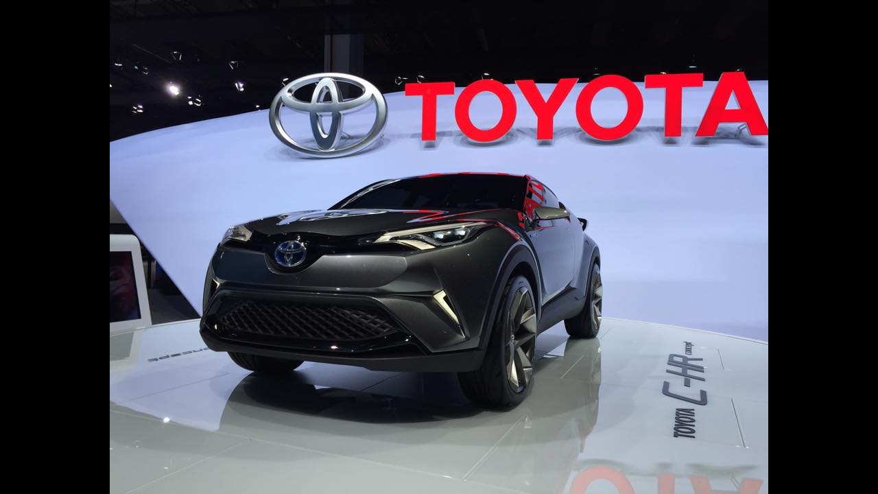 Frankfurt: Toyota C-HR Concept II adianta visual de SUV rival do HR-V