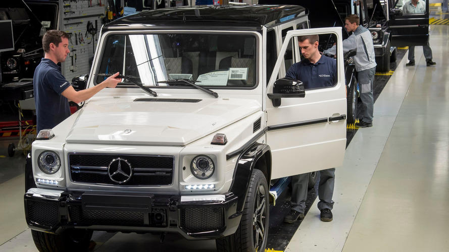 Mercedes G Class production