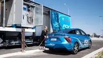 Toyota Australia mobile hydrogen filling station