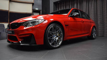BMW M3 with Competition Package and Ferrari Red paint