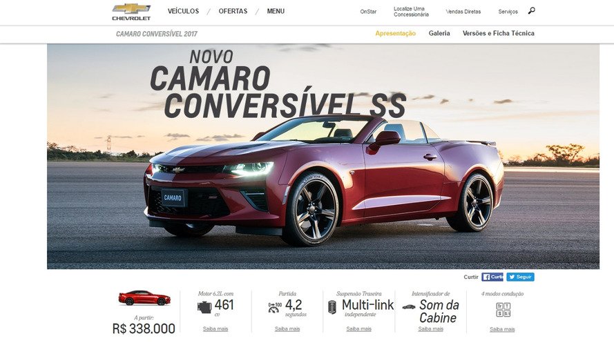 Novo Camaro
