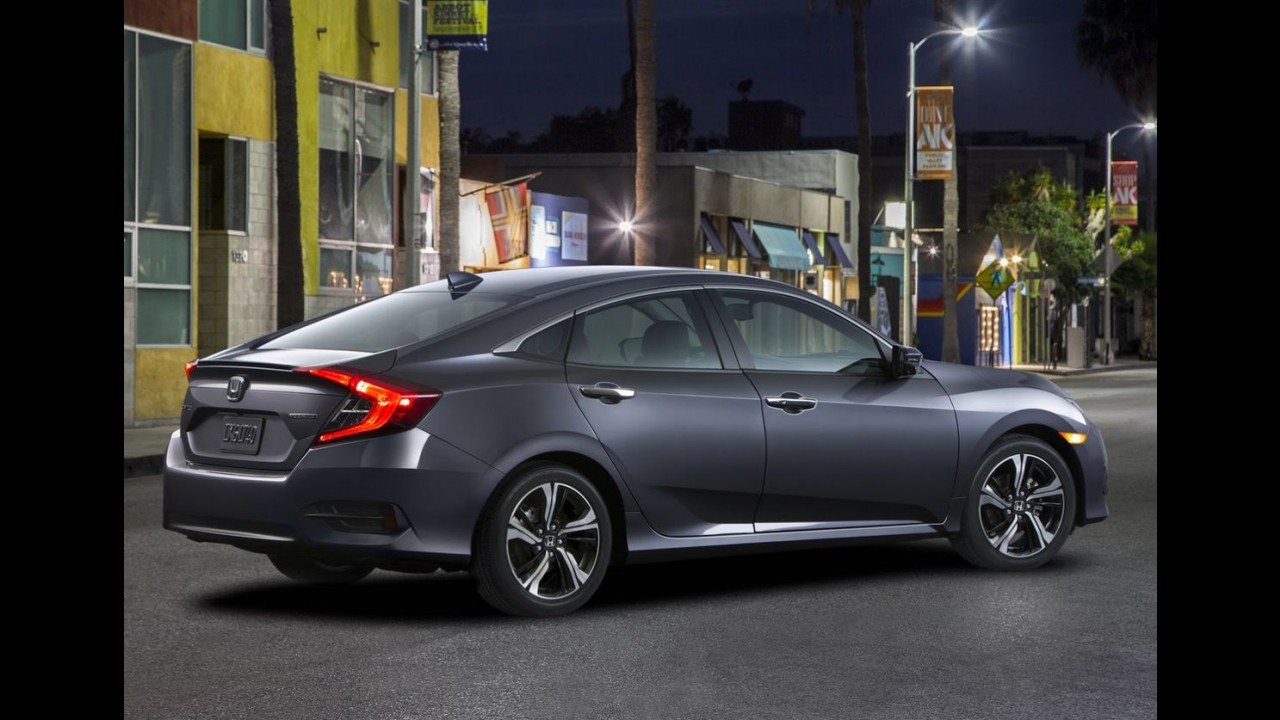 Novo Honda Civic 2016 é apresentado com visual arrojado e motor 1.5 turbo - veja fotos