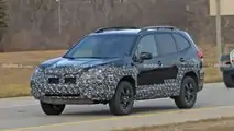 2022 Subaru Forester Front Spy Photo