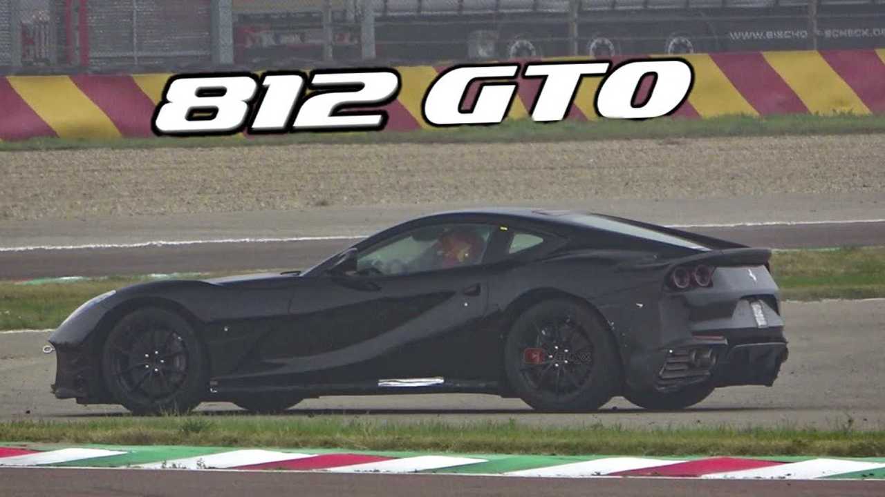 Ferrari 812 GTO Casus Fotoğraflar