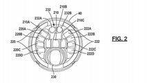 Indian Motorcycle Adaptive Lighting Patent - Light Segmentation Diagram