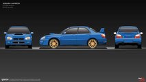 Subaru Impreza WRX Generations