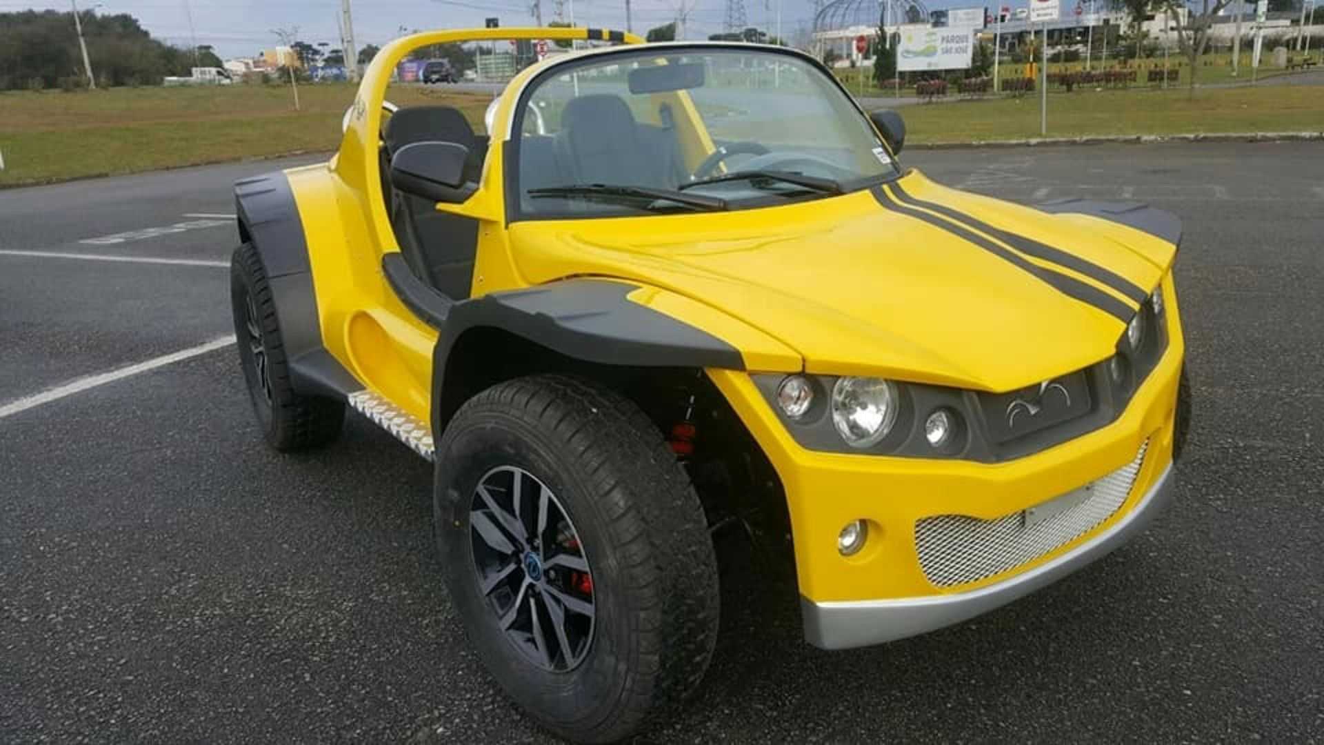 Buggy 100 elétrico que será feito no Brasil é finalista em premiação