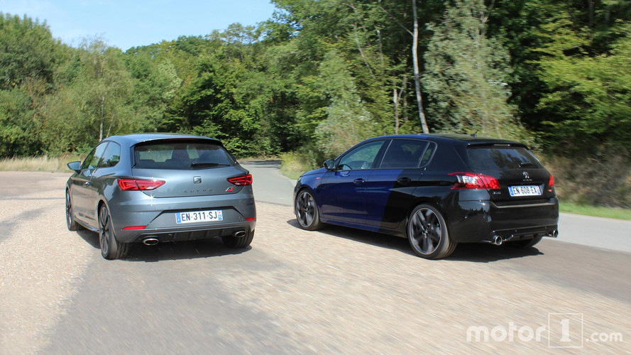 Essai comparatif - Peugeot 308 GTi / SEAT Leon Cupra (2017)