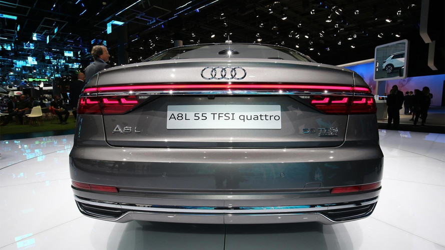 2018 Audi A8 live images