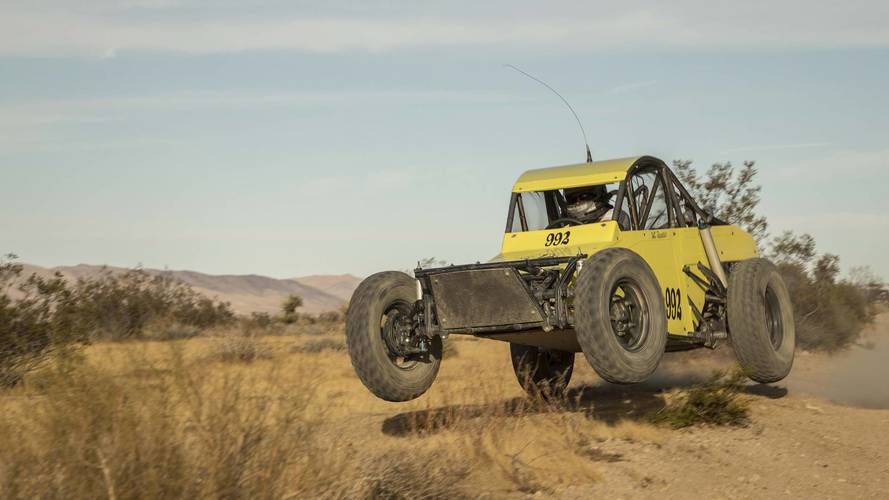 VW Baja in Barstow