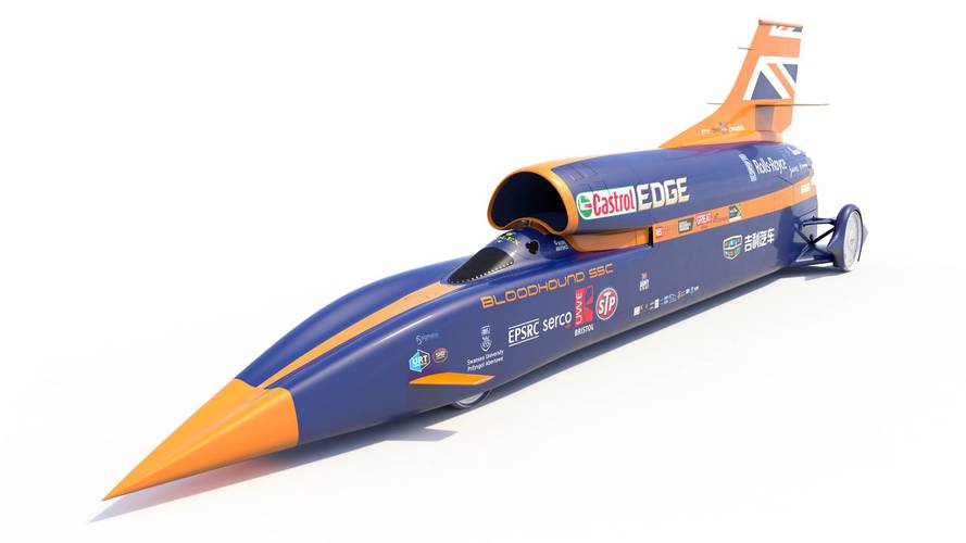 Bloodhound SSC speed run