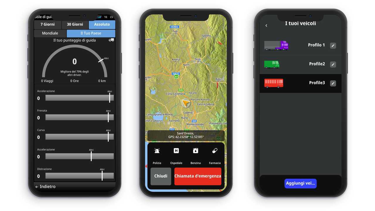 app Sygic Truck & Caravan 4